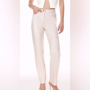 Aritzia Wilfred Faux Leather Pants size 00